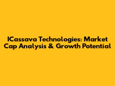 ICassava Technologies: Market Cap Analysis & Growth Potential