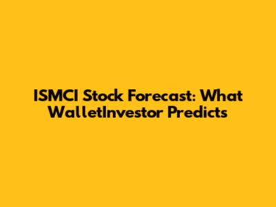 ISMCI Stock Forecast: What WalletInvestor Predicts