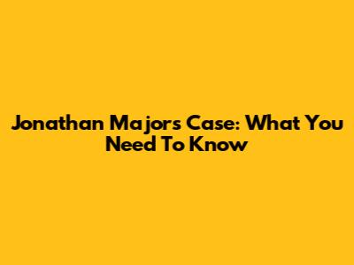 Jonathan Majors Case: What You Need To Know