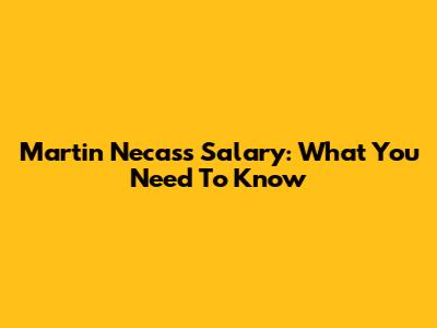 Martin Necas's Salary: What You Need To Know